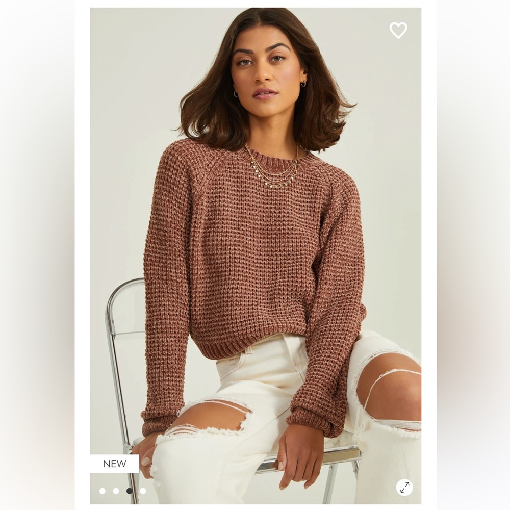 ALTAR'D STATE,  Alice Chenille Sweater size XS